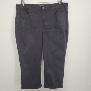 NYDJ Chloe Skinny Capri Jeans With Roll Cuffs